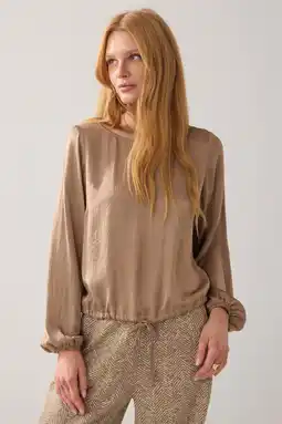 Wehkamp Summum blousetop bruin aanbieding