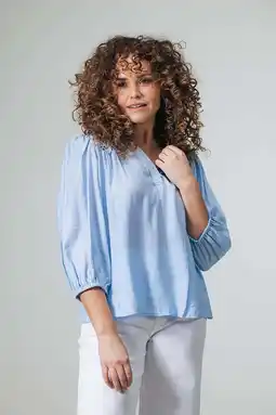 Wehkamp LabeL DOT top blauw aanbieding