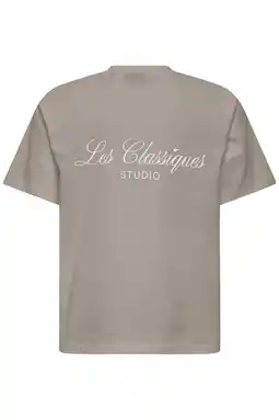 Wehkamp ONLY & SONS JUNIOR T-shirt met backprint zand aanbieding