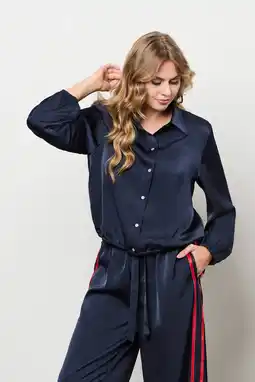 Wehkamp Co Woman blouse donkerblauw aanbieding