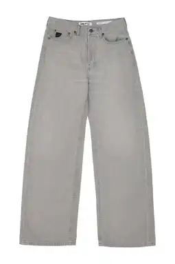 Wehkamp Lois loose fit jeans grey denim aanbieding