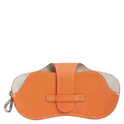 Wehkamp Tommy Hilfiger leren brillenkoker met sleutelhanger oranje aanbieding