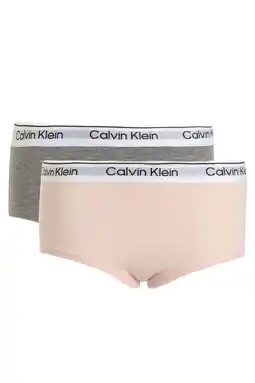 Wehkamp Calvin Klein Hipster - Zalmroze/grijs (set van 2) aanbieding