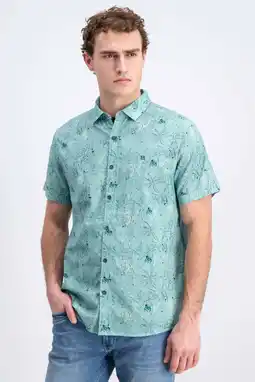 Wehkamp GABBIANO casual overhemd turquoise aanbieding