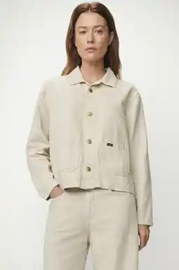 Wehkamp Lois linnen jack beige aanbieding
