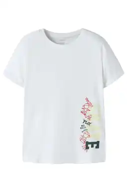 Wehkamp NAME IT KIDS T-shirt wit aanbieding