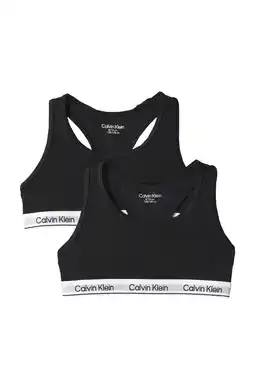 Wehkamp Calvin Klein bh top - zwart (set van 2) aanbieding