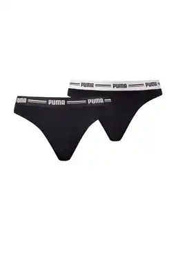 Wehkamp Puma string (set van 2) zwart aanbieding