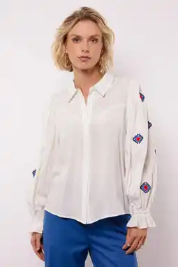 Wehkamp FLURESK blouse wit aanbieding