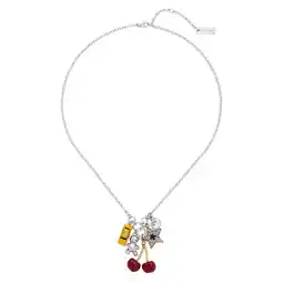 Wehkamp Marc Jacobs ketting Trinket Charm Cluster zilverkleurig aanbieding