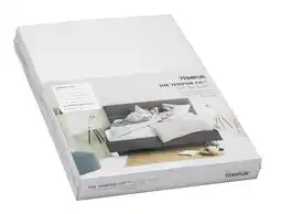 Wehkamp TEMPUR FIT Stretch jersey hoeslaken 180/200 x 190/200 cm Wit aanbieding