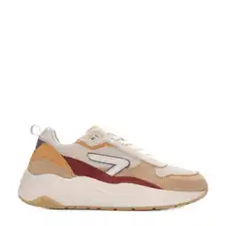 Wehkamp HUB Gilde S43 sneakers beige/oranje/rood aanbieding