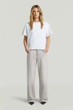 Wehkamp G-STAR lowwaist loose fit jeans grijs aanbieding