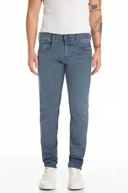 Wehkamp REPLAY slim fit jeans ANBASS Hyperflex medium grey aanbieding