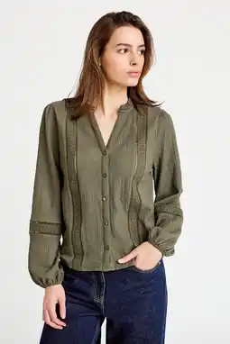 Wehkamp Cache Cache blouse groen aanbieding