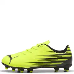 Wehkamp Puma Attacanto II junior voetbalschoenen geel/zwart aanbieding