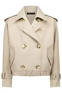 Wehkamp Airforce trenchcoat beige aanbieding