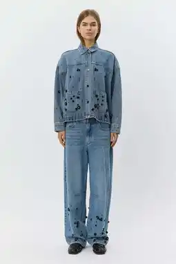 Wehkamp Sofie Schnoor denim spijkerjas medium blue denim aanbieding