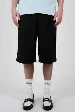 Wehkamp Prohibited straight leg bermuda short - zwart aanbieding