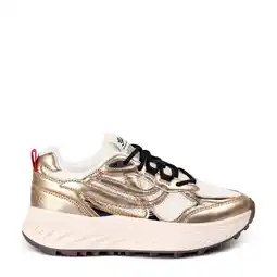 Wehkamp Genesis G-Eco`99 Bulky chunky sneakers ecru/goud aanbieding