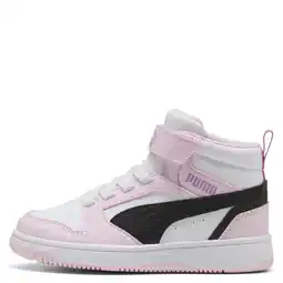 Wehkamp Puma Rebound V6 Mid sneakers roze/wit aanbieding