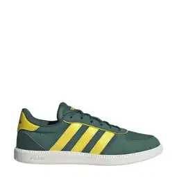 Wehkamp adidas Sportswear Breaknet Sleek sneakers donkergroen/geel aanbieding