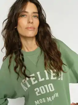 Wehkamp Mos Mosh sweater lichtgroen aanbieding