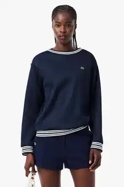 Wehkamp Lacoste top donkerblauw aanbieding