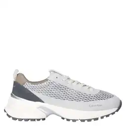 Wehkamp Calvin Klein sneakers zilver/taupe aanbieding