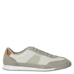 Wehkamp BOSS sneakers beige/wit aanbieding
