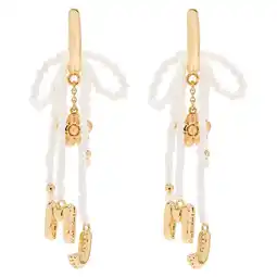 Wehkamp Marc Jacobs oorbellen Balloon Beaded Bow goudkleurig aanbieding