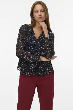 Wehkamp VERO MODA top zwart aanbieding