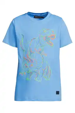 Wehkamp Orange Stars T-shirt lichtblauw aanbieding