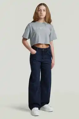 Wehkamp G-STAR T-shirt lichtblauw aanbieding