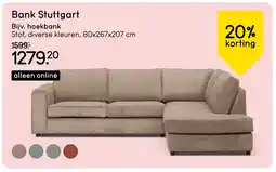 Leen Bakker Bank Stuttgart aanbieding