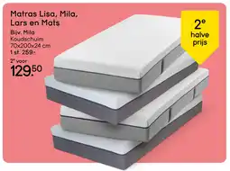 Leen Bakker Matras Lisa, Mila, Lars en Mats aanbieding
