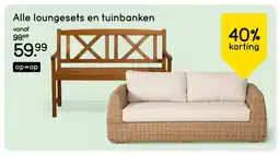 Leen Bakker Alle loungesets en tuinbanken aanbieding