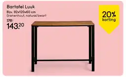 Leen Bakker Bartafel Luuk aanbieding