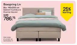 Leen Bakker Boxspring Liv aanbieding