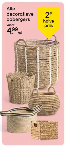 Leen Bakker Alle decoratieve opbergers aanbieding