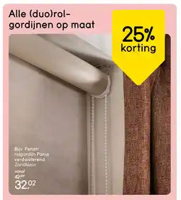 Leen Bakker Alle (duo)rol- gordijnen op maat aanbieding