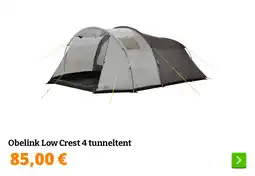 Obelink Obelink Low Crest 4 tunneltent aanbieding