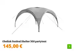Obelink Obelink Festival Shelter 300 partytent aanbieding