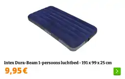 Obelink Intex Dura-Beam 1-persoons luchtbed - 191 x 99 x 25 cm aanbieding