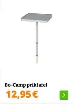 Obelink Bo-Camp priktafel aanbieding