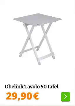 Obelink Obelink Tavolo 50 tafel aanbieding
