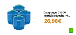 Obelink Campingaz CV300 ventielcartouche - 4 stuks aanbieding