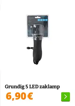 Obelink Grundig 5 LED zaklamp aanbieding