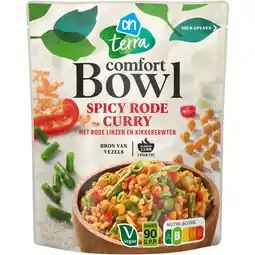 Albert Heijn AH Terra Comfort bowl spicy rode curry aanbieding