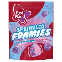 Albert Heijn Red Band Sprinkled foamies sour bubblegum aanbieding